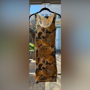 Floral body-con dress